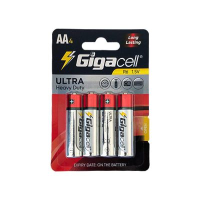 باتری قلمی گیگاسل مدل R6 بسته 4 عددی