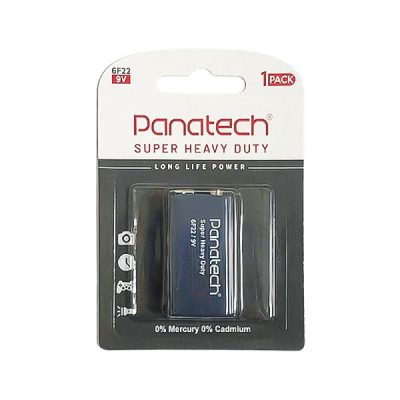 باتری کتابی کارتی پاناتک مدل 6F22