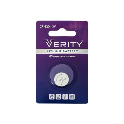 باتری سکه ای CR1620 وریتی بسته تکی