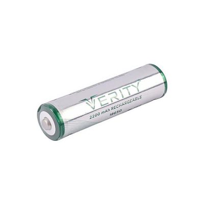 باتری قابل شارژ نوک دار 18650 وریتی 2200MAH
