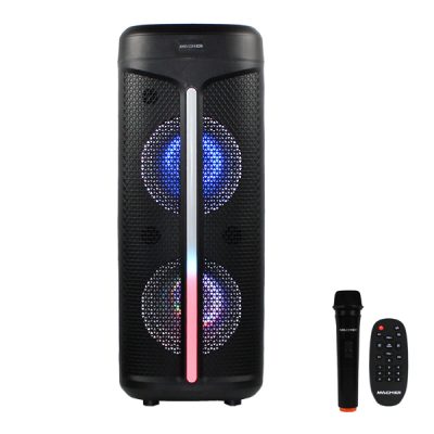 اسپیکر پارتی باکس مچر مدل MR-1000 2*8 75cm با میکروفون