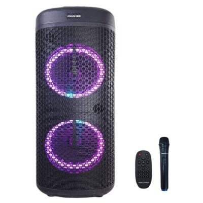 اسپیکر پارتی باکس مچر مدل MR-1300 2*8 78cm با میکروفون