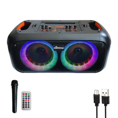 اسپیکر پارتی باکس OUDIOBOP مدل BK-2602 با میکروفون