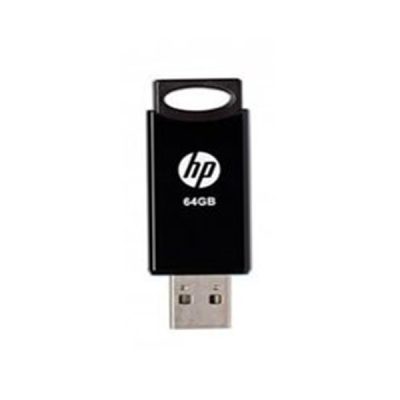 فلش مموری 64GB اچ پی USB2.0 مدلv212W مشکی