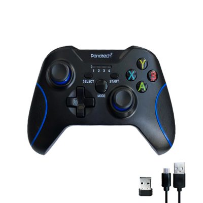 دسته بازی تکی شوک دار بی سیم پاناتک مدل P-G510W