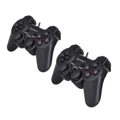 دسته بازی دوبل شوک پاناتک مدل P-G505