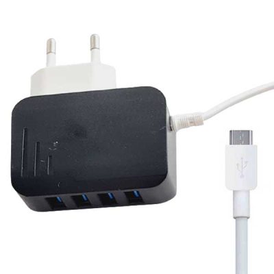 شارژر دیوارUSB به همراه کابل میکرو مدل XY-04