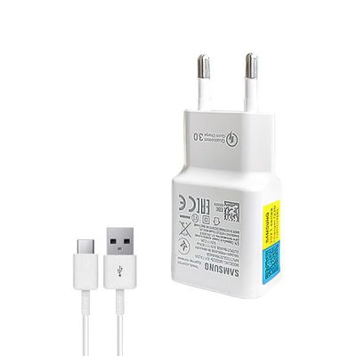 شارژر QC3.0 سامسونگ مدل 308 به همراه کابل Type-C