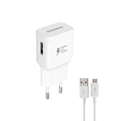 شارژر دیواری سامسونگ مدل DATA-325 همراه با کابل میکرو