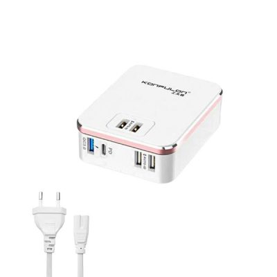 شارژر رومیزی 6 پورت 40W کانفلون مدل C29Q