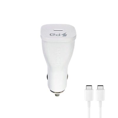 شارژر فندکی PD-S22 25W مدل EP-TA845 به همراه کابل Type-C