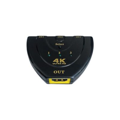 سوئیچ HDMI 4K دستی 3 پورت مدل 025