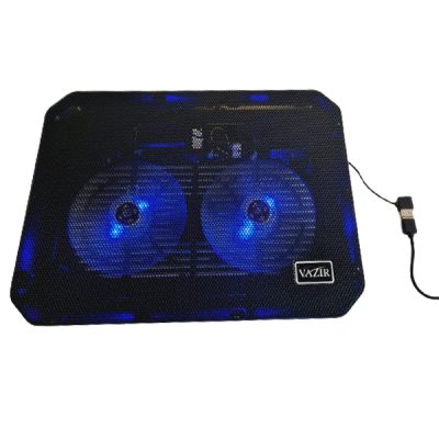 پایه خنک کننده تنظیم ارتفاع لپ تاپ 2 فن VAZ M10
