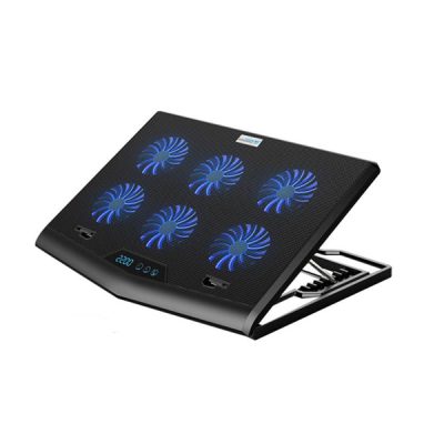 پایه خنک کننده لپ تاپ گیمینگ کول کلد مدل F6-K43 6FAN LED