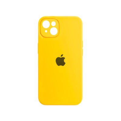 کاور سیلیکونی پاک کنی iPhone 15 رنگ زرد
