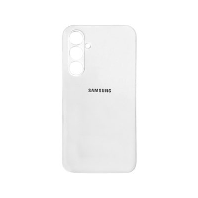 کاور سیلیکونی پاک کنی SAMSUNG S23 FE رنگ سفید