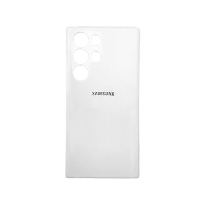 کاور سیلیکونی پاک کنی SAMSUNG S24 Ultra رنگ سفید