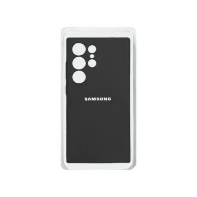 کاور سیلیکونی پاک کنی SAMSUNG S24 Ultra رنگ مشکی