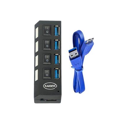 هاب 4 پورت آداپتورخور USB3.0 مدل 017