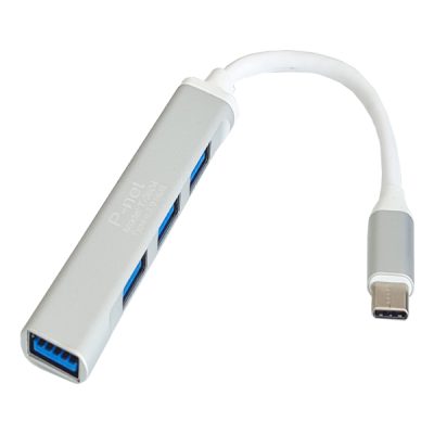 هاب 4 پورت USB3.1 TYPE C پی نت مدل T-3604