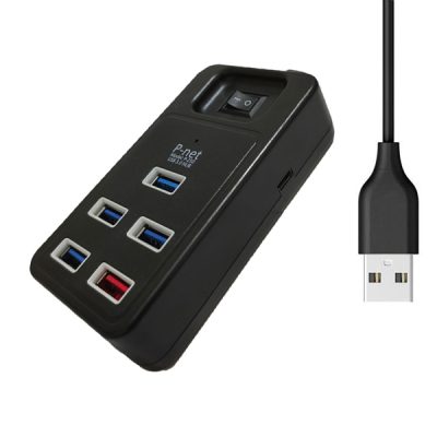 هاب سیم بلند 5 پورت USB3  پی نت مدل P-250