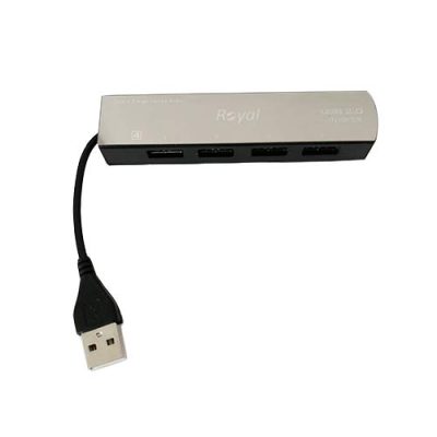 هاب USB رویال 4 پورت مدل RH2-428