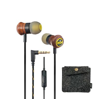 هندزفری Wooden مدل H90 به همراه کیف