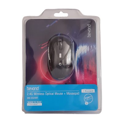 ماوس بی سیم به همراه پد بیاند مدل BM-3520RF
