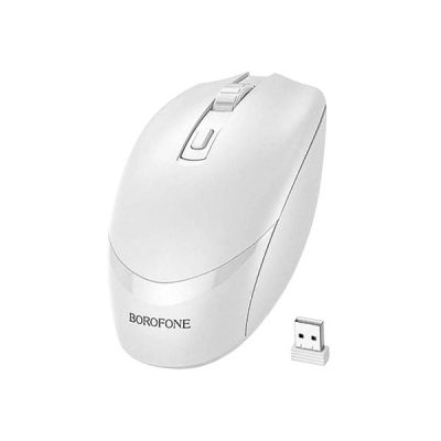 ماوس بی سیم سفید بروفون مدل BG7