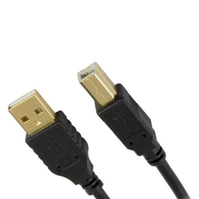 کابل پرینتر دی-نت مدل USB A-M TO USB B-M طول ۱٫۵ متر