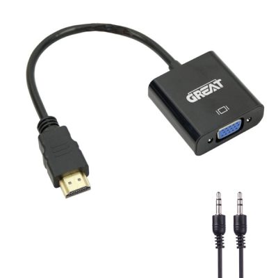 تبدیل HDMI به VGA/Sound گریت
