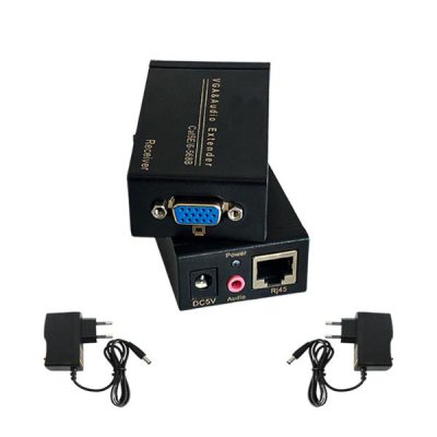 تبدیل اکستندر  VGA 100M با کابل شبکه