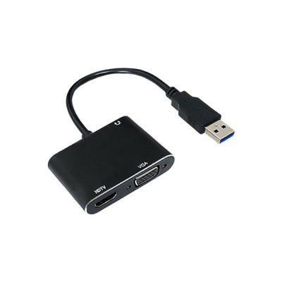 تبدیل کمبو USB3.0 به HDMI/VGA/Sound