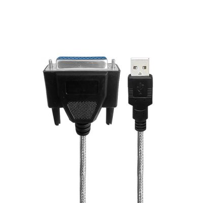 کابل تبدیل USB به 25Pin دی-نت مدل D-428 طول 1.5 متر