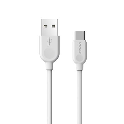 کابل تبدیل USB به Type-C بروفون مدل BX14 طول ۱ متر