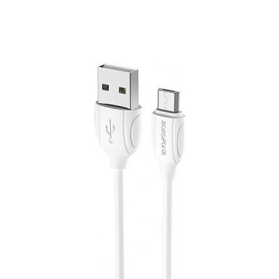 کابل تبدیل USB به MicroUSB بروفون مدل BX19 طول 1 متر
