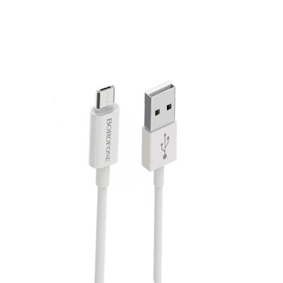 کابل تبدیل USB به MicroUSB بروفون مدل BX22 طول 1 متر