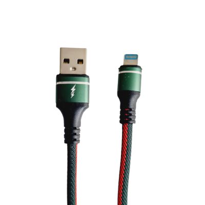 کابل USB به لایتنینگ پاوربانکی مدل 414 طول 30cm