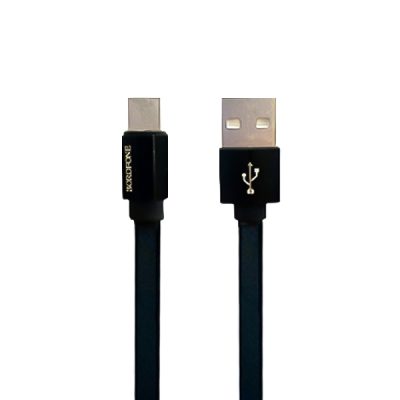 کابل تبدیل USB به Type-C بروفون مدل BU8 طول 1.2 متر