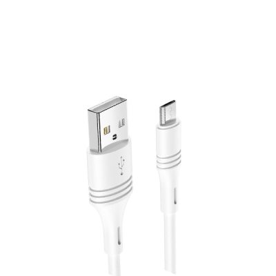 کابل تبدیل USB به MicroUSB بروفون مدل BX43 طول 1 متر