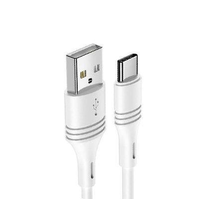 کابل تبدیل USB به Type-C بروفون مدل BX43 طول 1 متر