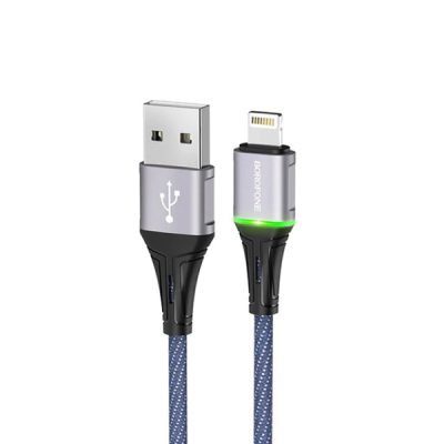 کابل تبدیل USB به لایتنینگ بروفون مدل BU25 طول 1.2 متر