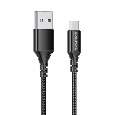 کابل تبدیل USB به MicroUSB بروفون مدل BX54 طول 1 متر