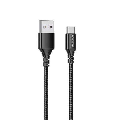 کابل تبدیل USB به Type-C بروفون مدل BX54 طول 1 متر