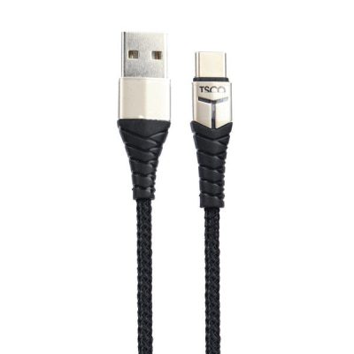 کابل USB به تایپ سی تسکو مدل TCC 186طول 1متر