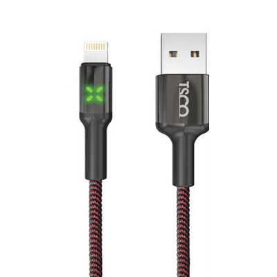 کابل USB به لایتنینگ تسکو مدل TC i901 LEDطول 1متر