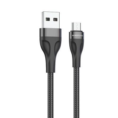 کابل تبدیل USB به MicroUSB بروفون مدل BX61 طول 1 متر