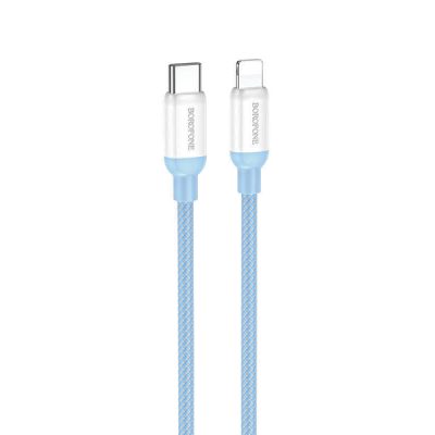 کابل تایپ سی به لایتنینگ بروفون مدل BX68 20W طول 1متر