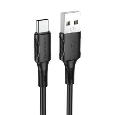 کابل تبدیل USB به Type-C بروفون مدل BX80 طول 1 متر