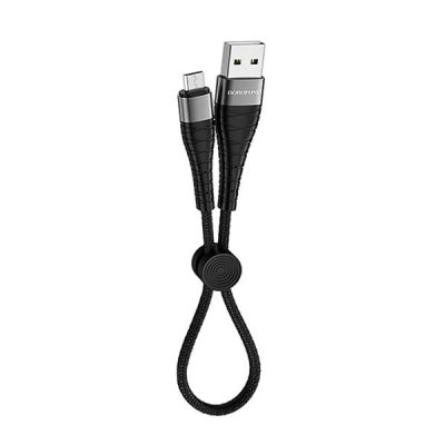 کابل USB به MicroUSB پاوربانکی بروفون مدل BX32 طول 25cm